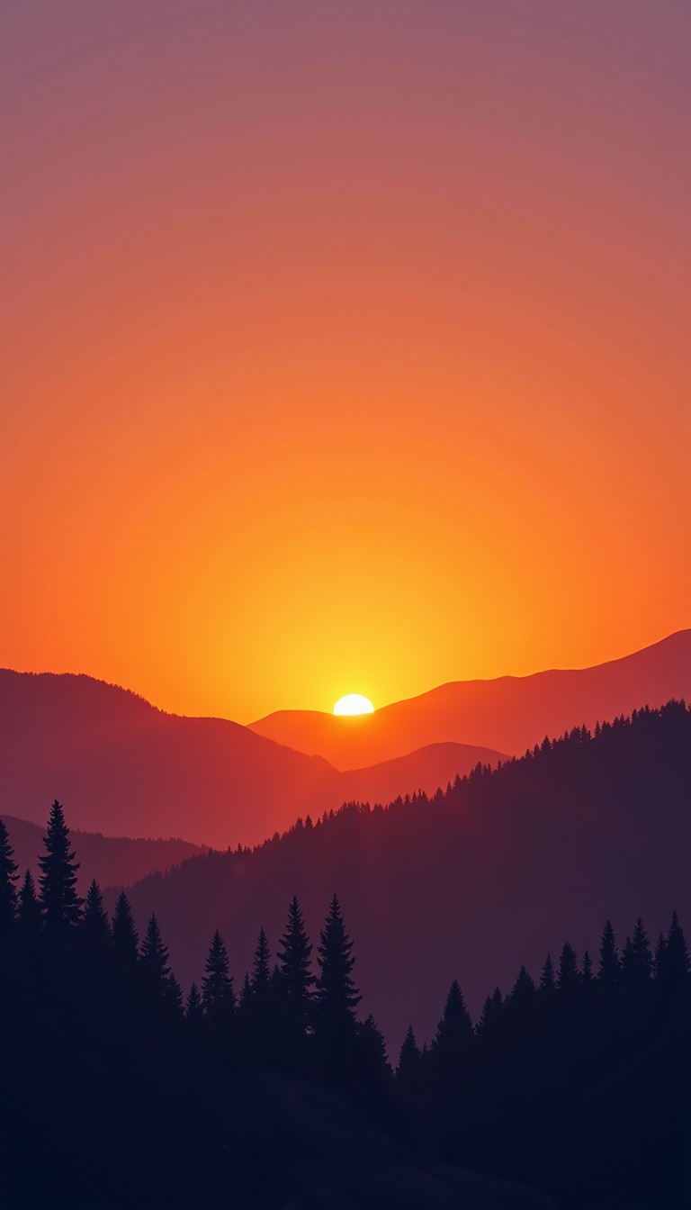 Free Golden Mountain Sunset Image - Sunset, Mountains, Silhouette ...