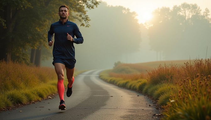 Free Misty Morning Run Image - Running, Fitness, Workout | Download at ...