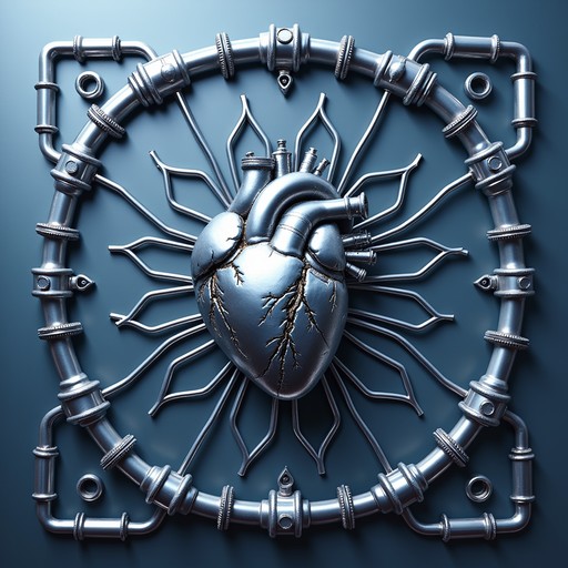 Free Metallic Heart Core Photo - Heart, Silver, Metallic | Download at ...