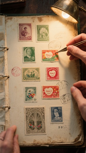 Stamp Collection Display Library Free Stamp Collection Display Image - Stamps, Collection, Philately ...