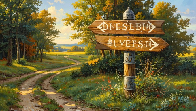 Free Ancient Pathways Converge Image - Crossroads, Paths, Countryside ...