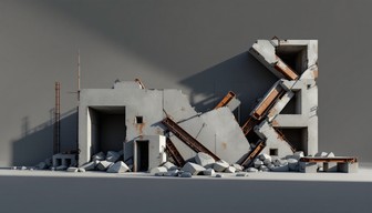 Free Geometric Building Collapse Image - Geometric, Architectural ...