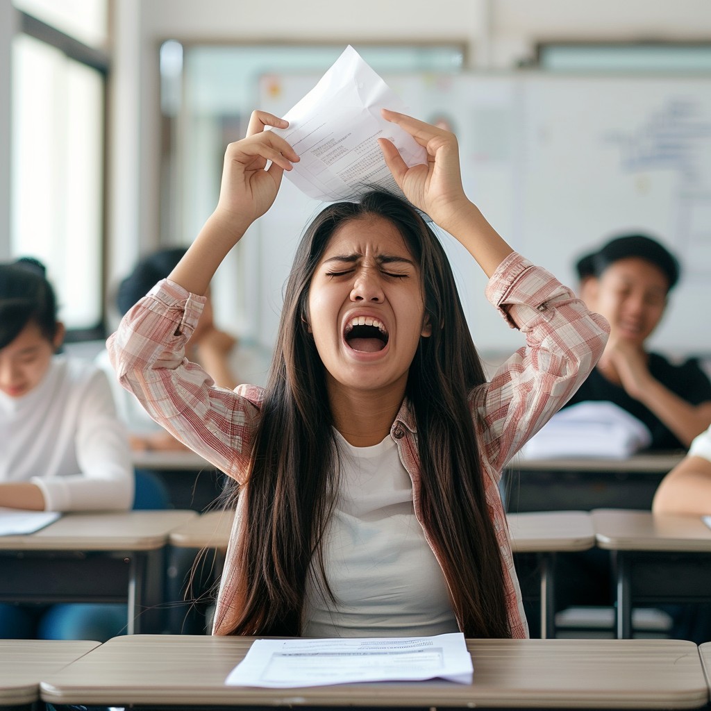 Free Frustrated Student Exclaims Image - Student, Frustration ...