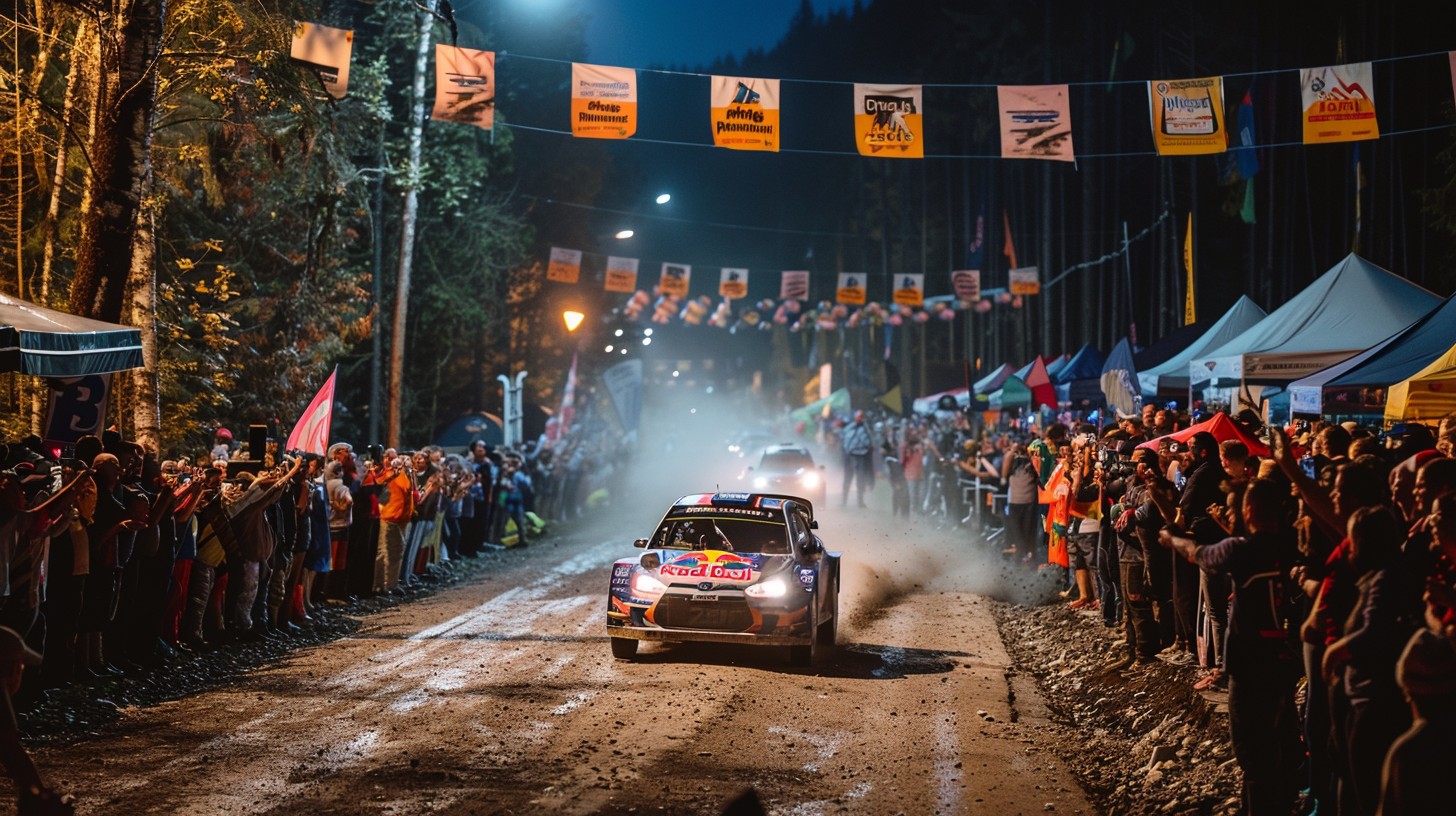 Free Rally Car Night Image - Rally, Car, Night | Download at StockCake