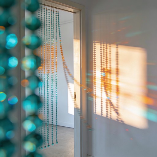 Free Luminous Beaded Doorway Image - Turquoise, Amber, Beads | Download ...