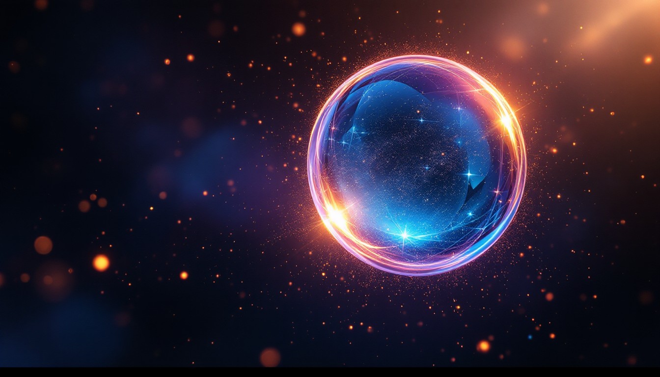 Free Glowing Space Orb Image - Orb, Sphere, Space | Download at StockCake