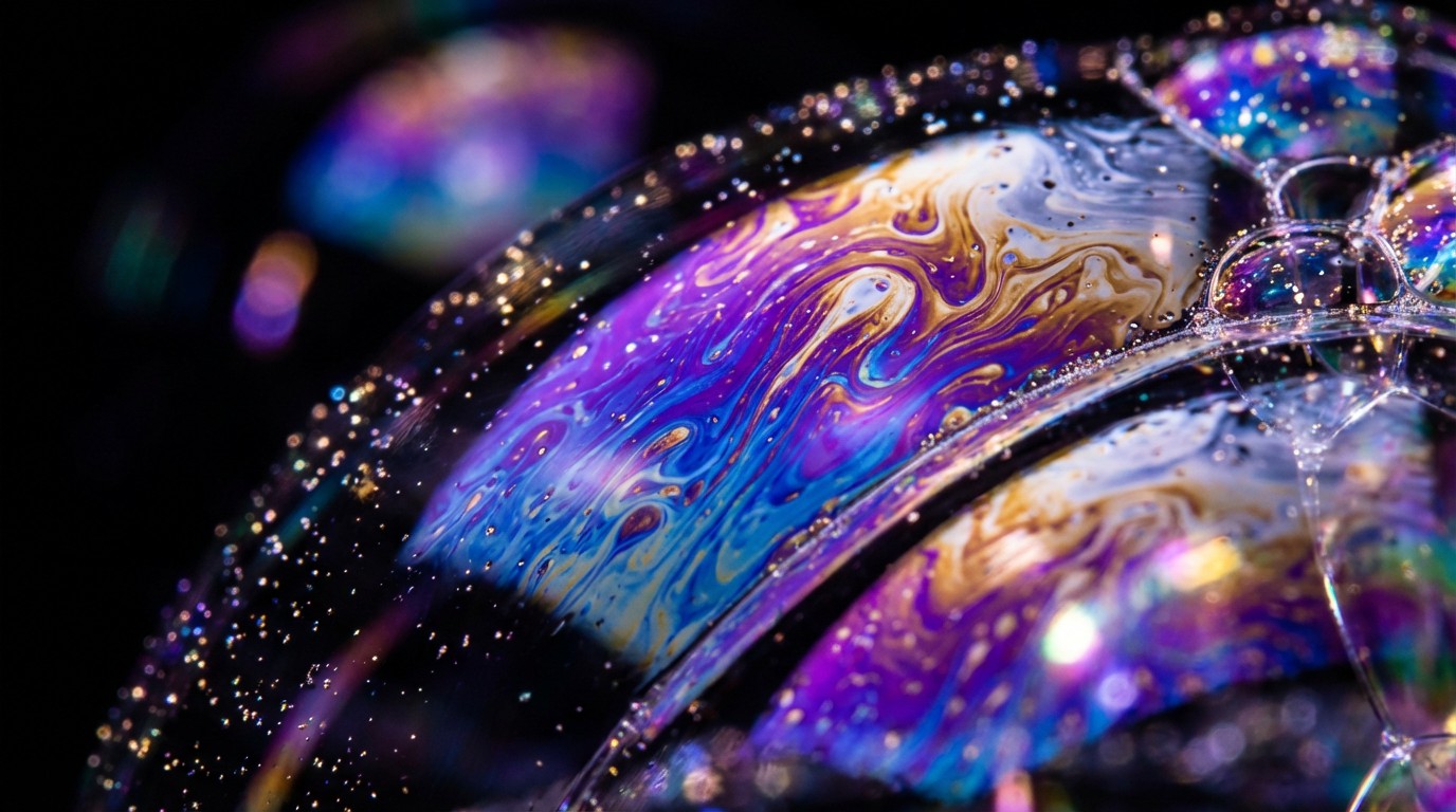 Free Cosmic Bubble Universe Image - Iridescent, Bubbles, Cosmic ...