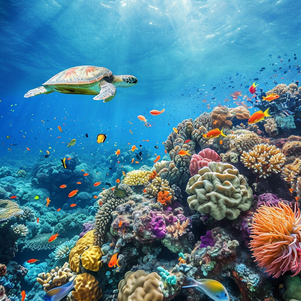 Turtle Ref Free Turtle Reef Glide Image - Turtle, Sea, Ocean | Download at StockCake