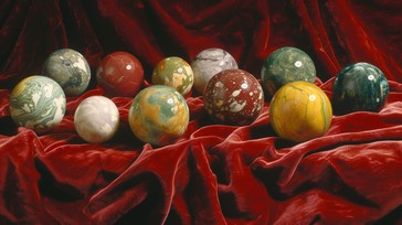Free Marble Collection Display Image - Marbles, Collection, Red ...