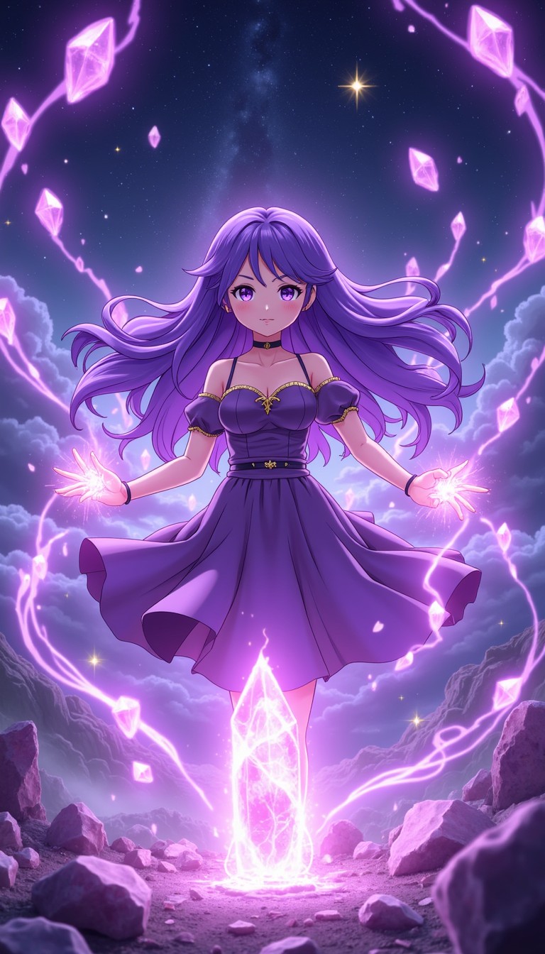 Free Purple Magic Unleashed Image - Magical, Anime, Purple | Download ...