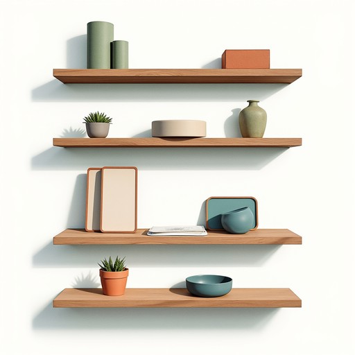 Free Minimalist Floating Shelves Image - Shelves, Bookshelf, Books ...