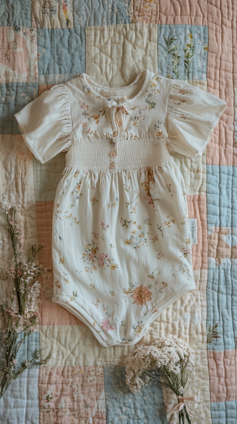 Free Vintage baby romper Image | Download at StockCake
