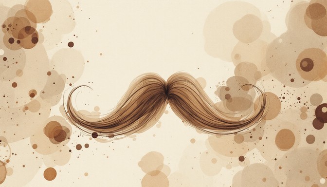 Free Vintage Mustache Art Image | Download at StockCake