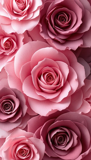 Spiralling Roses Free Spiraling Rose Pattern Image - Roses, Pink, Burgundy | Download at ...