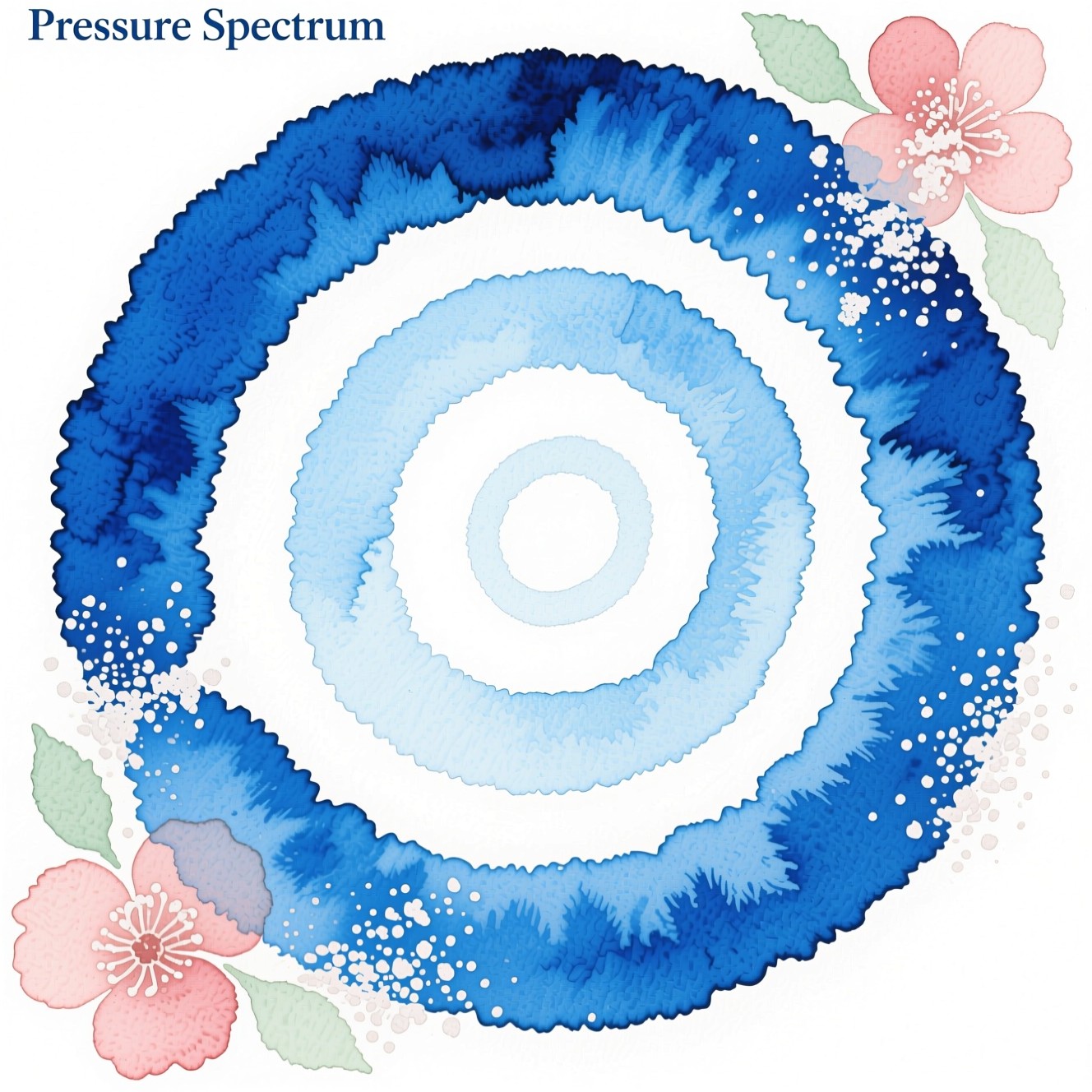 Free Blue Watercolor Spectrum Photo - Watercolor, Spiral, Blue ...