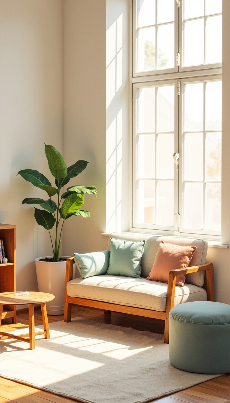 Free Sunlit Corner Retreat Image - Sunlight, Minimalist, Cozy ...