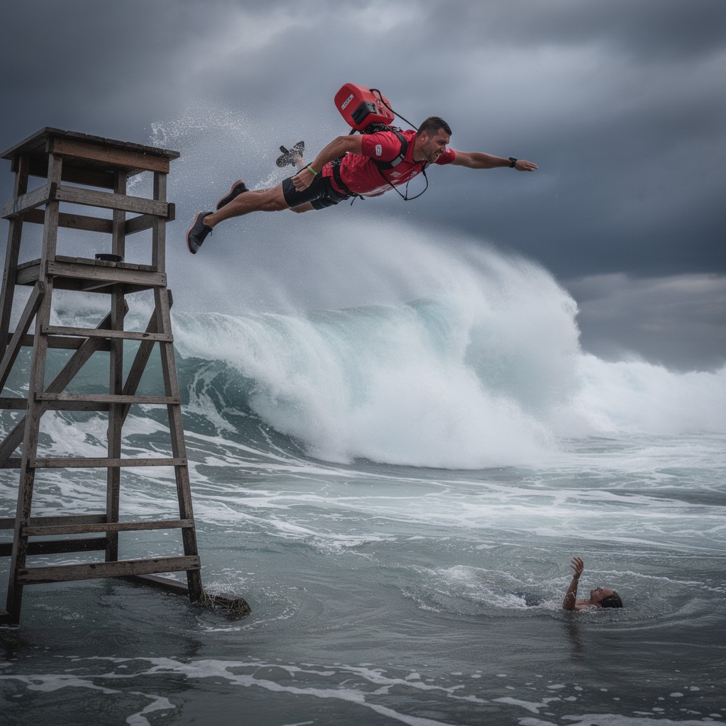 Free Heroic Ocean Rescue Image - Lifeguard, Rescue, Ocean | Download at ...