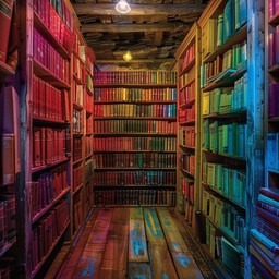 Free Colorful Bookstore Interior Image - Books, Bookstore, Shelves ...