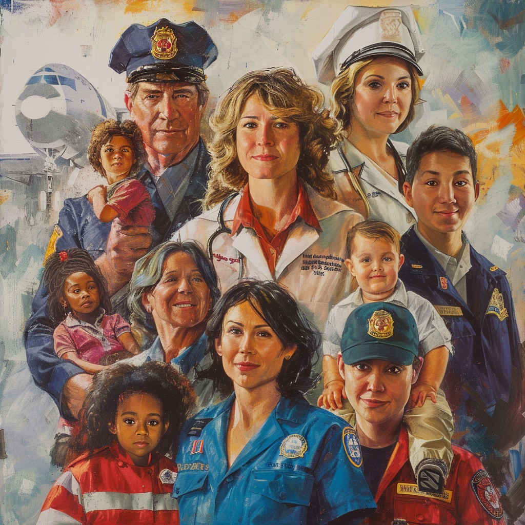 Free Community Heroes Displayed Image - Painting, Community, Heroes ...