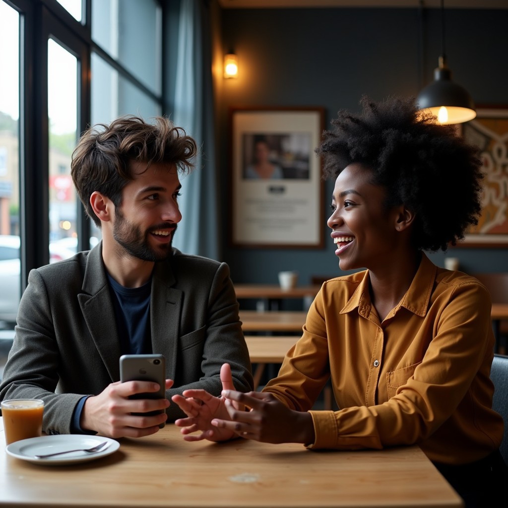 Free Cafe connection moment Image - Cafe, Conversation, Connection ...