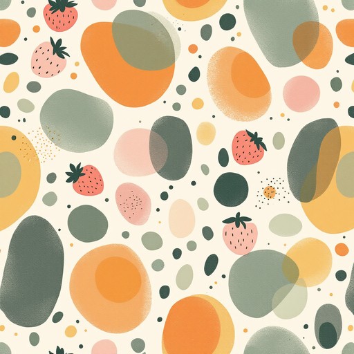 Soft Food Pattern Free Playful Food Pattern Image - Abstract, Pattern, Minimalist ...