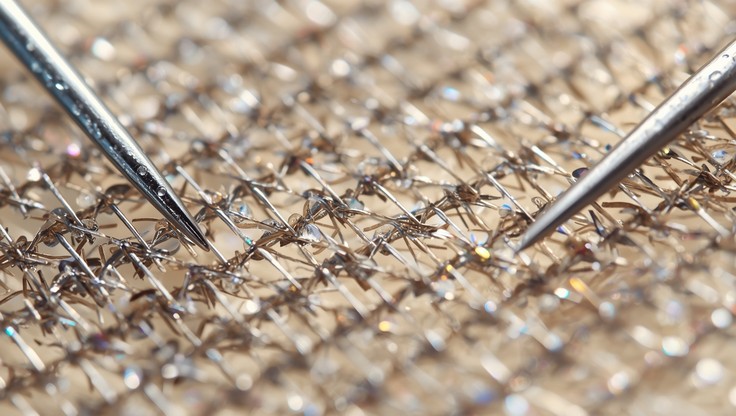 Free Gleaming Metallic Needles Photo - Needles, Sewing, Macro ...