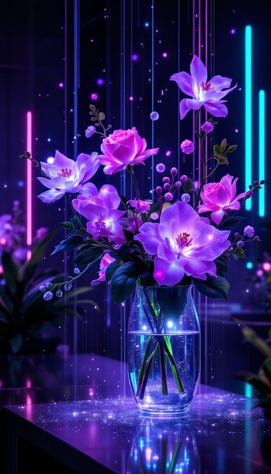 Free Neon Floral Dreams Image Download At StockCake free-neon-floral-dreams-image-download-at-stockcake