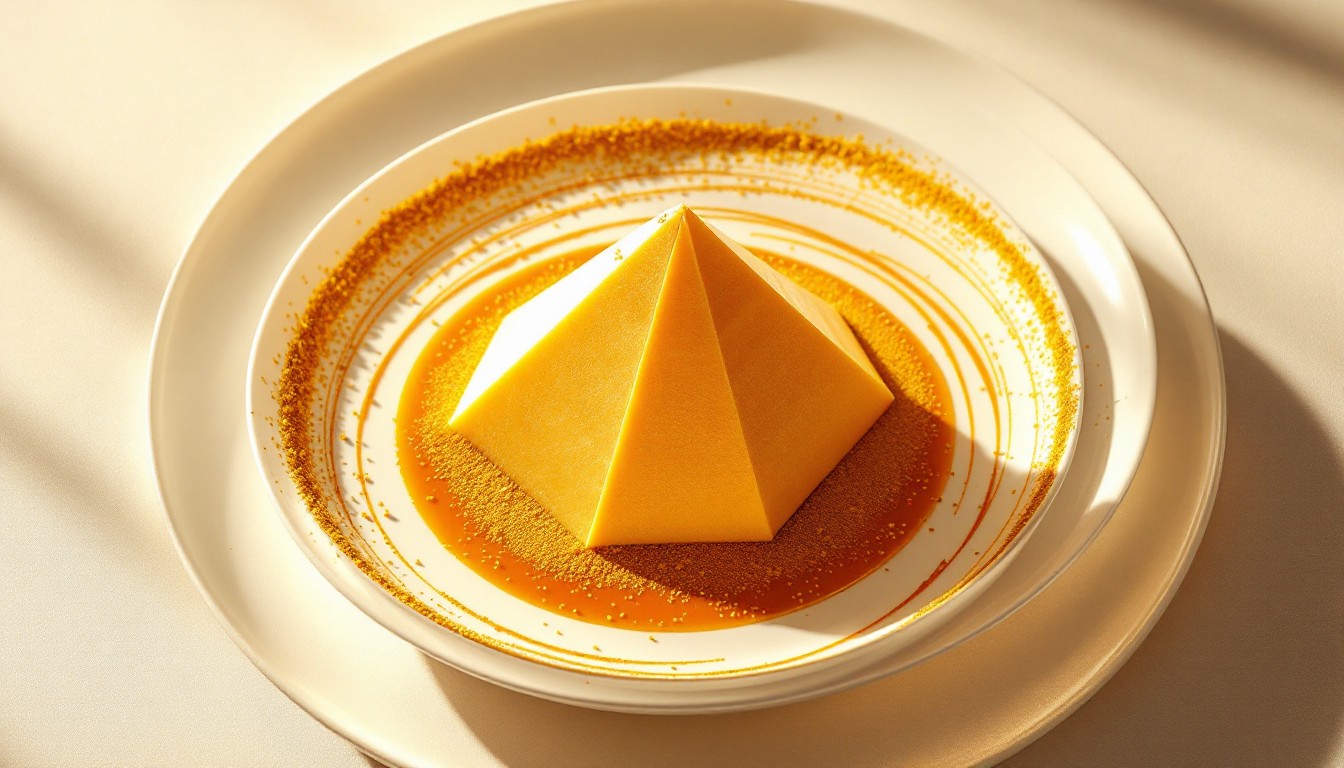 Pyramid Gold Topping Free Golden Pyramid Dessert Image - Dessert, Pyramid, Golden | Download ...