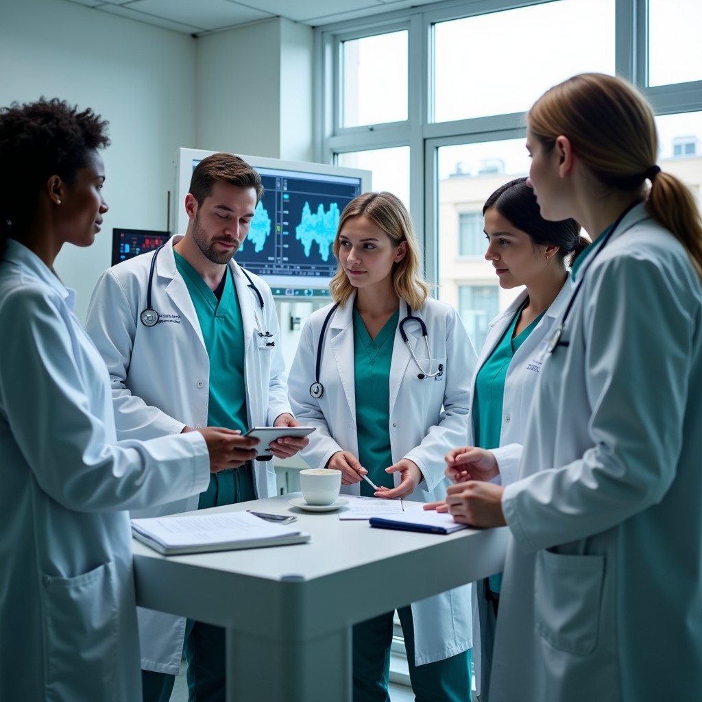 Free Healthcare Team Collaborating Image - Healthcare, Medical, Doctors ...