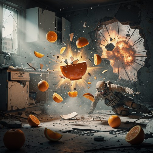 Free Cafeteria Explosion Chaos Image - Explosion, Cafeteria, Chaos ...