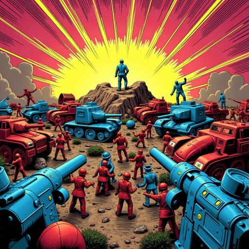 Free Imagination at Play Image - Whimsical, Battlefield, Toys ...