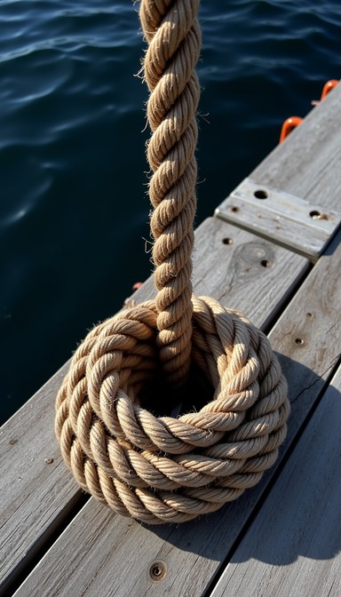Free Dockside Rope Spiral Image | Download at StockCake