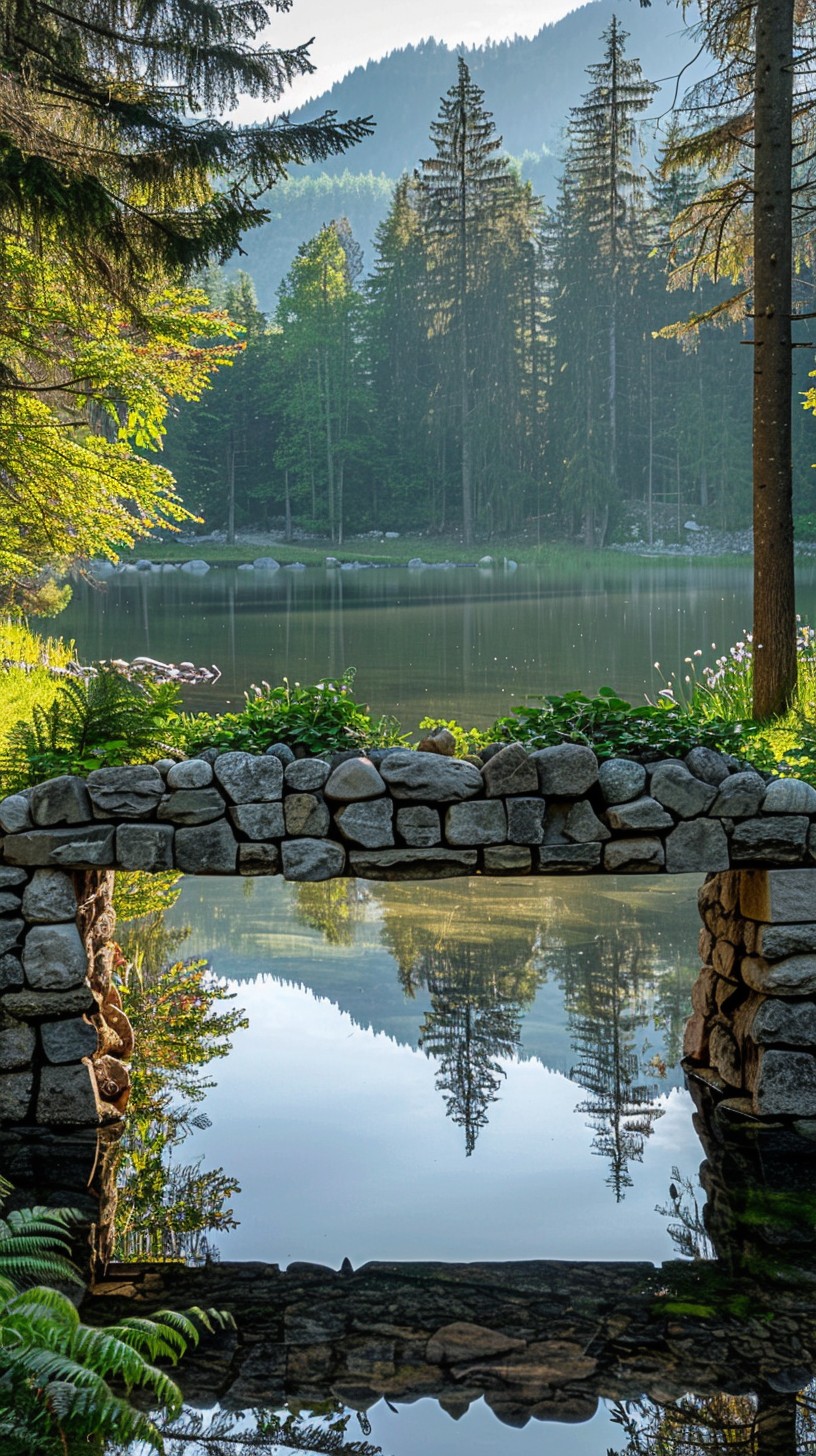 Free Tranquil Lake View Image - Tranquility, Lake, Reflection ...