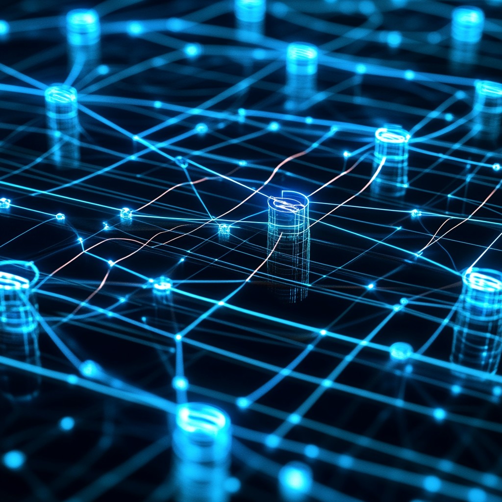 Free Intricate network visualization Image - Network, Technology ...