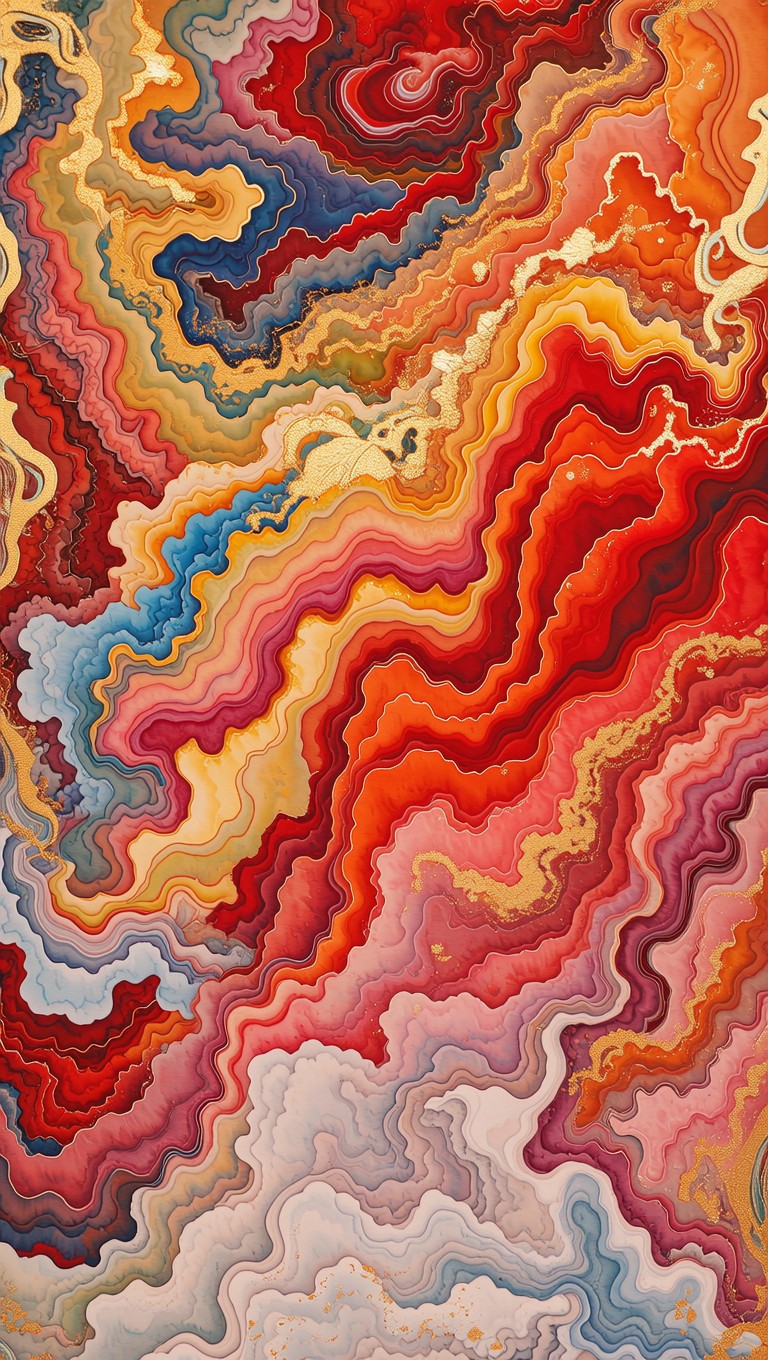 Free Flowing Color Cascade Image - Spectrum, Waterfall, Scroll ...