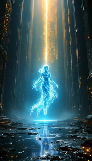 Free Ethereal Light Being Image - Sprite, Bioluminescent, Alien ...