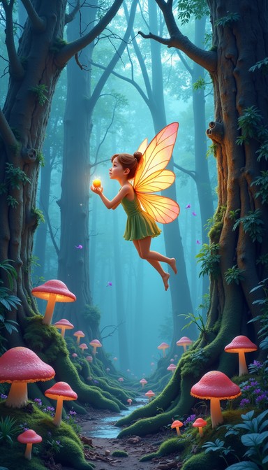 Free Enchanted Forest Fairy Image | Download at StockCake