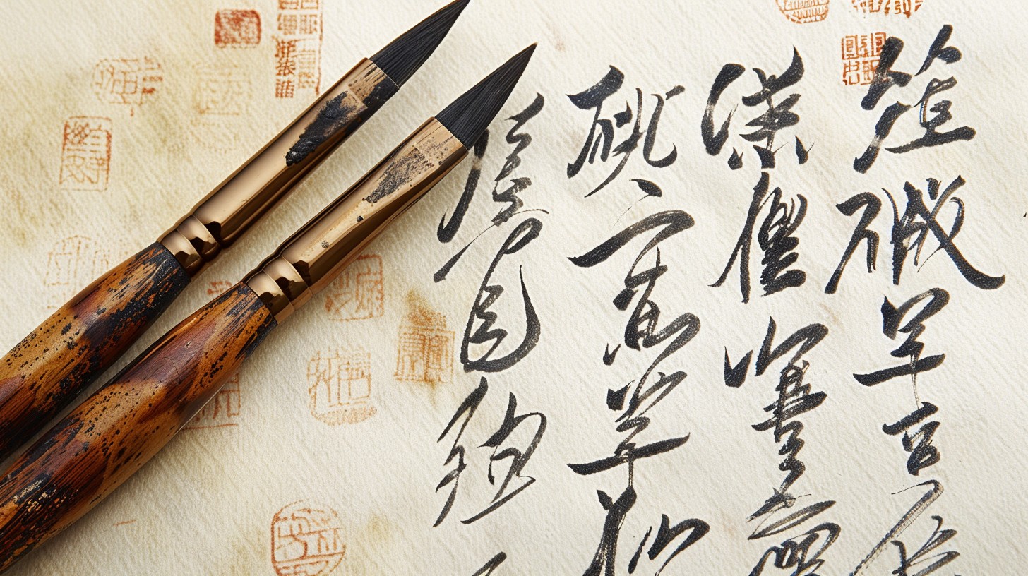 Calligraphy Display Free Calligraphy Artwork Display Image - Calligraphy, Chinese, Ink ...