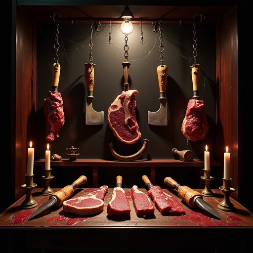 Free Macabre Meat Shrine Image - Butcher, Victorian, Gothic | Download ...