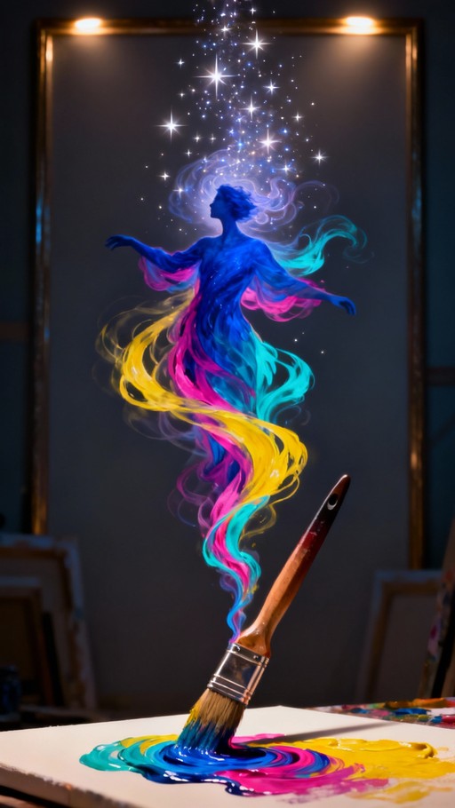 Free Colors Come Alive Image - Paint, Spirit, Magic | Download at StockCake