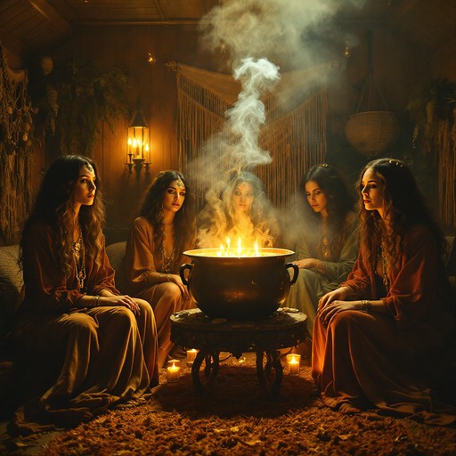 Coven Rituals Free Retro Coven Ritual Image - Witches, Coven, 1970s | Download at ...