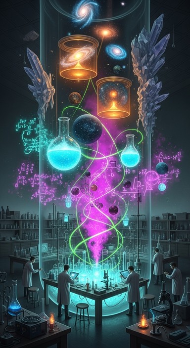 Diarama Science Lab Free Mystical Laboratory Diorama Image - Isometric, Diorama, Laboratory ...