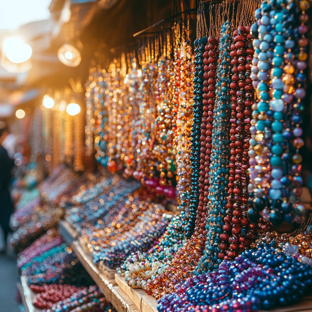 Free Colorful bead display Image - Beads, Colorful, Market | Download ...