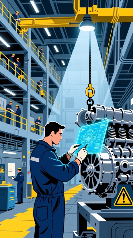 Mechanic Feature Free Precision Engine Repair Image | Download at StockCake