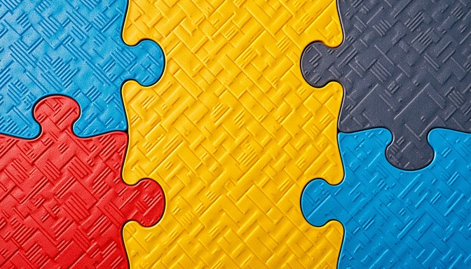 Free Colorful Puzzle Texture Image | Download at StockCake