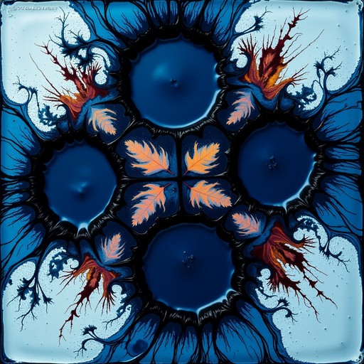 Free Cosmic Ink Bloom Image - Abstract, Indigo, Symmetrical | Download ...