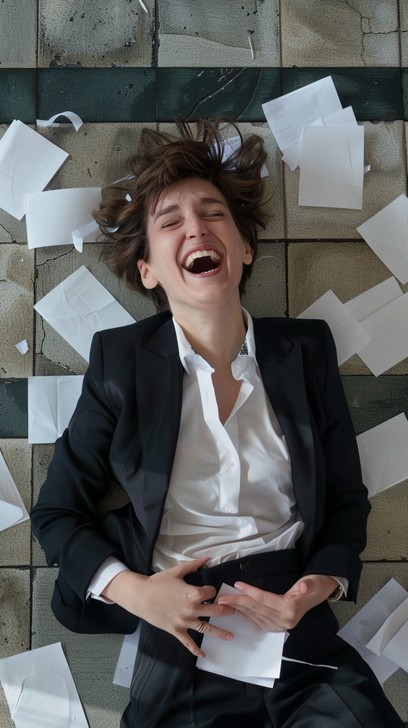 Paper Laughing Free Joyful Paper Mess Image - Laughter, Papers, Floor | Download at ...