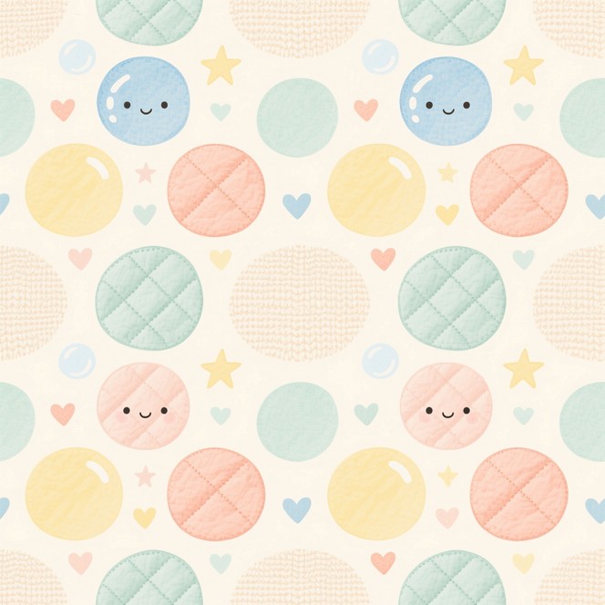 Free Dreamy Nursery Pattern Photo - Pastel, Nursery, Baby | Download at ...