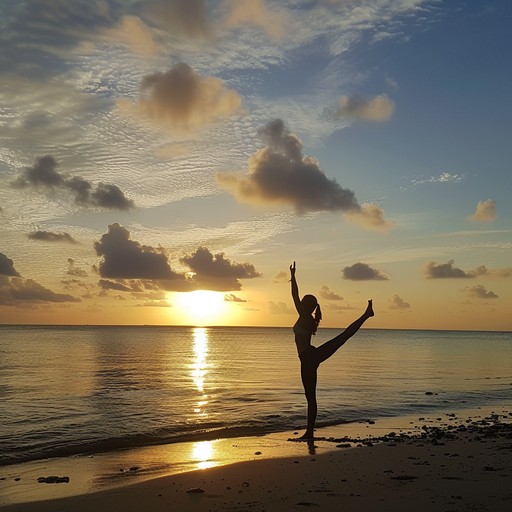 Free Sunset Yoga Pose Image - Sunset, Yoga, Beach | Download at StockCake