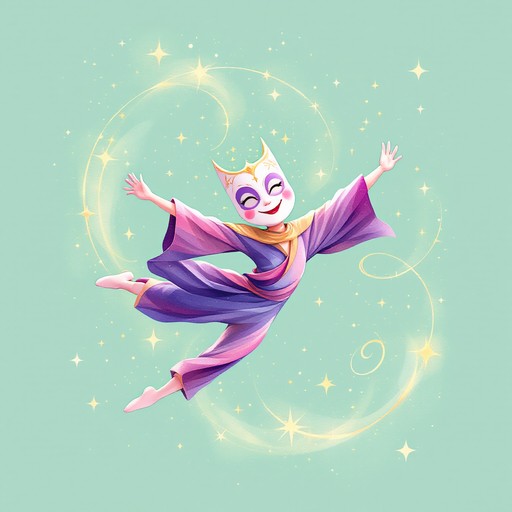 Free Magical Acrobat Leaps Image - Magical, Acrobat, Whimsical ...